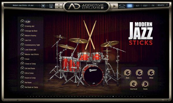 XLN Audio XLN Audio AD2: Modern Jazz Sticks (Дигитален продукт)