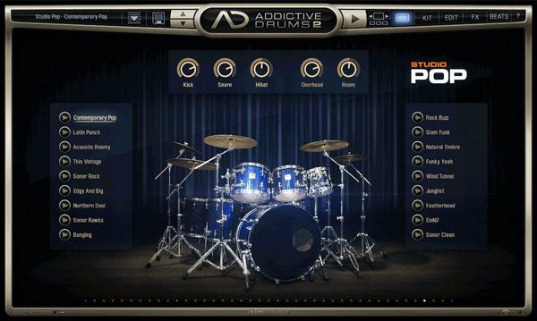 XLN Audio XLN Audio AD2: Studio Pop (Дигитален продукт)