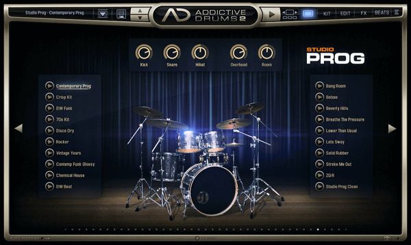 XLN Audio XLN Audio AD2: Studio Prog (Дигитален продукт)
