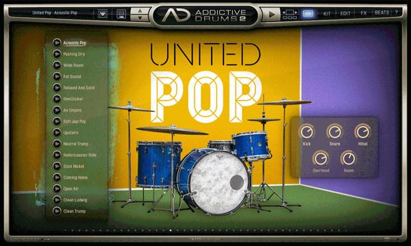 XLN Audio XLN Audio AD2: United Pop (Дигитален продукт)