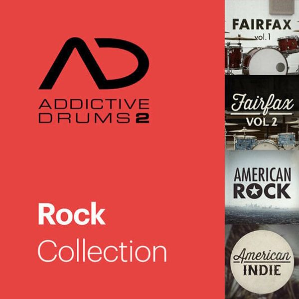 XLN Audio XLN Audio Addictive Drums 2: Rock Collection (Дигитален продукт)