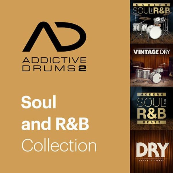 XLN Audio XLN Audio Addictive Drums 2: Soul & R&B Collection (Дигитален продукт)