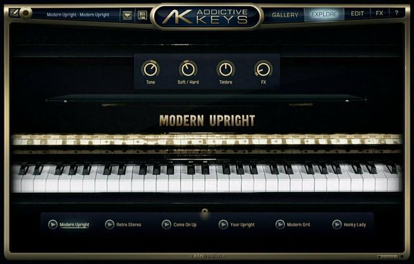 XLN Audio XLN Audio AK: Modern Upright (Дигитален продукт)