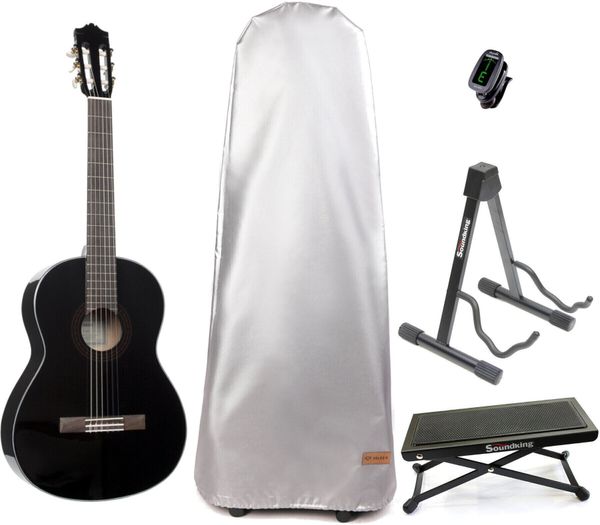 Yamaha Yamaha C40II Classical guitar BK SET 4/4 Gloss Black Класическа китара