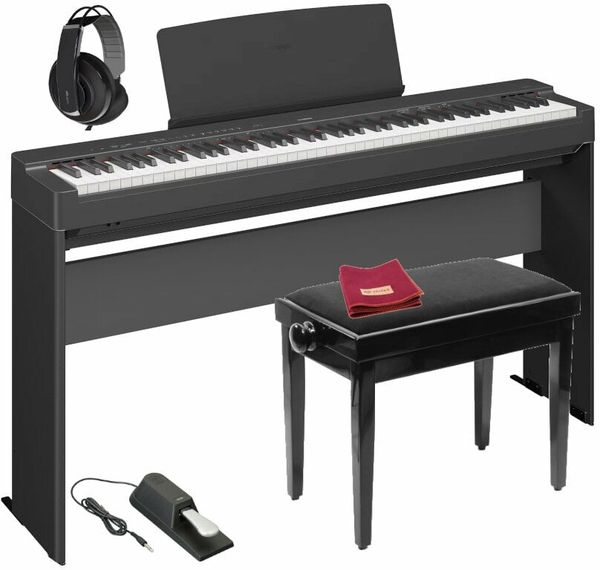 Yamaha Yamaha P-145B DELUXE SET Дигитално Stage пиано Black