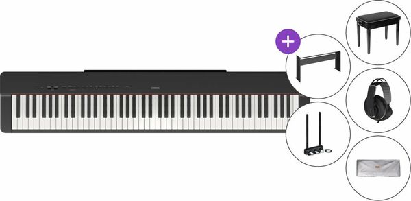 Yamaha Yamaha P-225B Deluxe Cover SET Дигитално Stage пиано