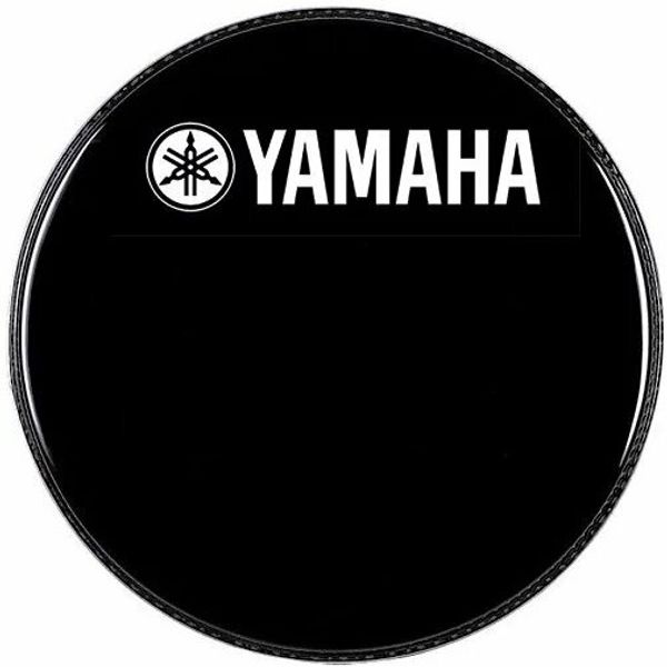 Yamaha Yamaha P31024YB42223 24" Black Кожа за барабани резонансна