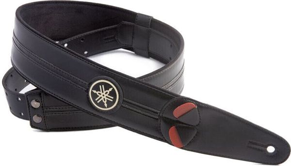 Yamaha Yamaha Race Кожен колан за китара Race Black