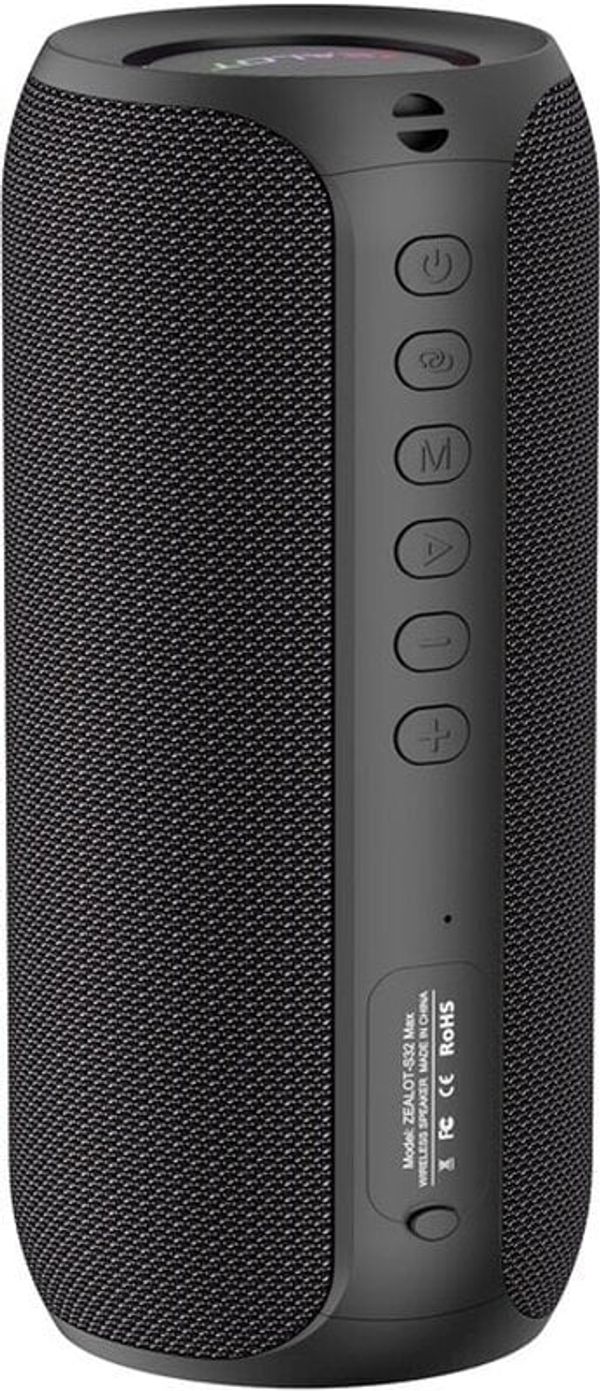 Zealot Zealot S32 MAX Портативна/Преносима тонколона Black