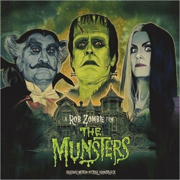 Zeuss & Rob Zombie Zeuss & Rob Zombie - The Munsters (180g) (Black & Monster Green Swirl/Black & Vampire White Swirl Coloured) (2 LP)