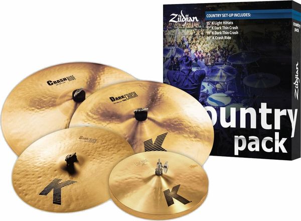 Zildjian Zildjian K0801C K Country 15/17/19/20 чинели комплект