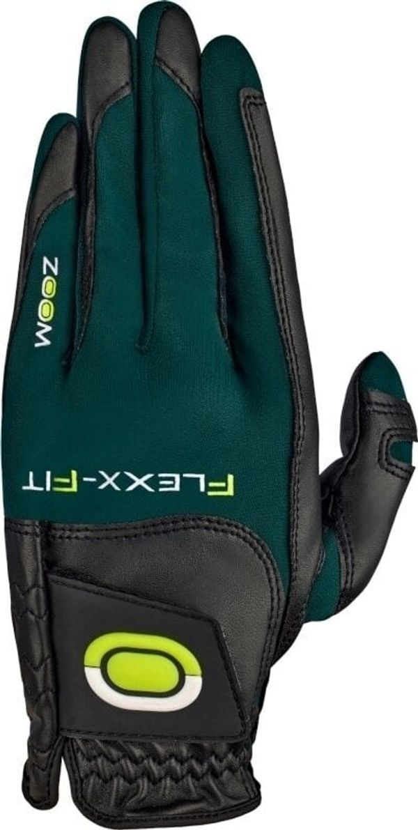 Zoom Gloves Zoom Gloves Hybrid Golf Black/Forest Green/Lime Лява ръка UNI Мъжки ръкавици