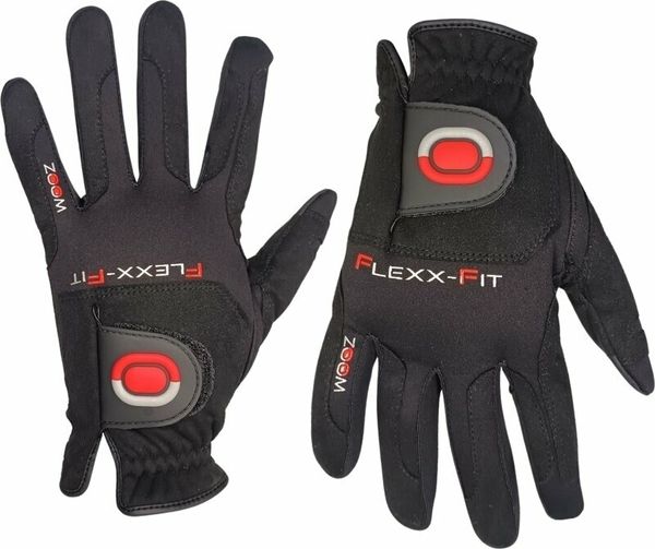 Zoom Gloves Zoom Gloves Ice Winter Unisex Golf Gloves Pair Black S