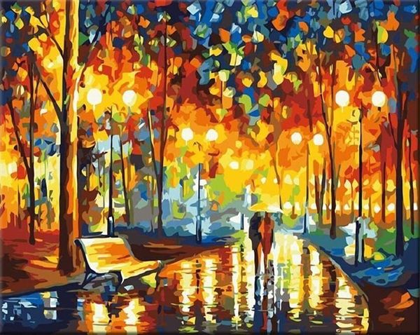 Zuty Zuty Рисуване по номера В дъжд