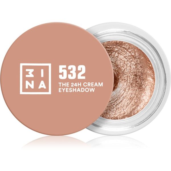 3INA 3INA The 24H Cream Eyeshadow кремави сенки са очи цвят 532 Bronze 3 мл.