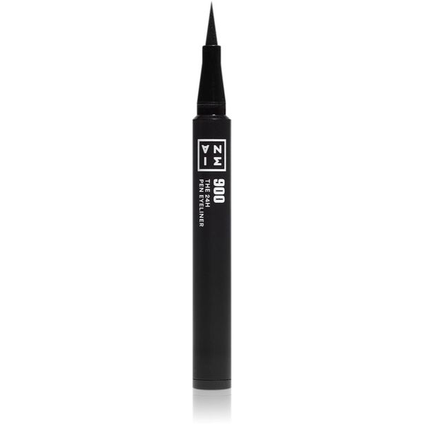 3INA 3INA The 24H Pen Eyeliner Mini дълготрайна очна линия цвят 900 - Black 0,6 мл.