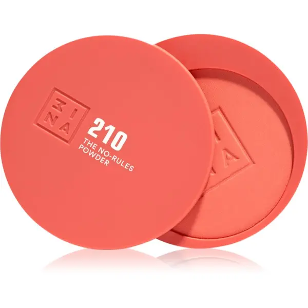 3INA 3INA The No-Rules Powder мултифункционален грим за очи, устни и лице цвят 210 - Light coral, matte 8 гр.