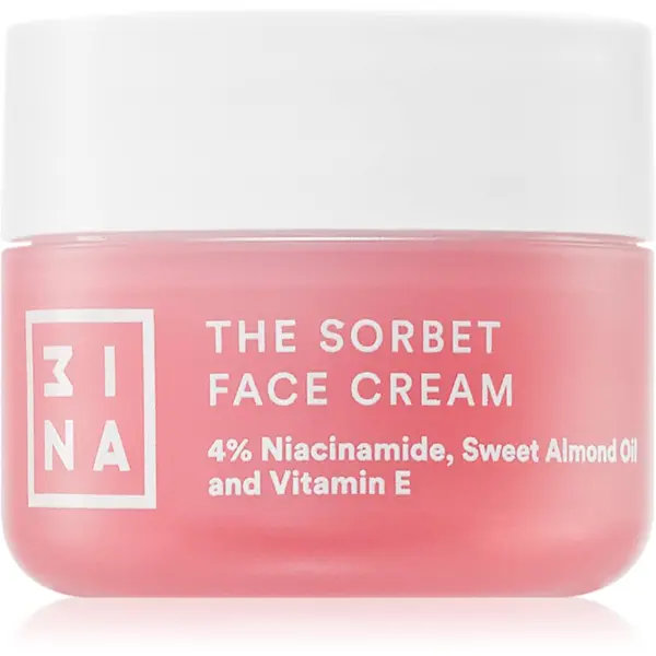 3INA 3INA The Sorbet Face Cream лек хидратиращ крем за лице 10 мл.