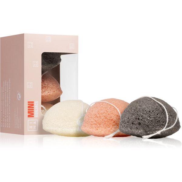 3INA 3INA Tools The Mini Konjacs нежна ексфолираща гъба 3 бр.