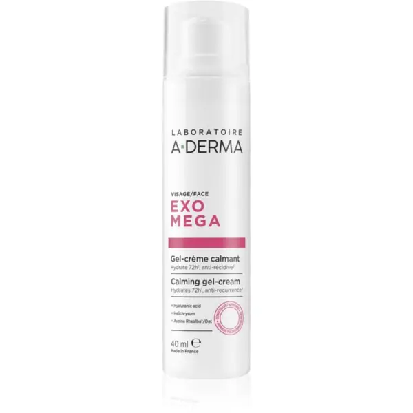 A-Derma A-Derma Exomega Calming Gel-Cream хидратиращ и успокояващ гел крем 40 мл.