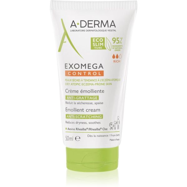 A-Derma A-Derma Exomega Control хидратиращ крем за много суха чуствителна и атопична кожа 50 мл.