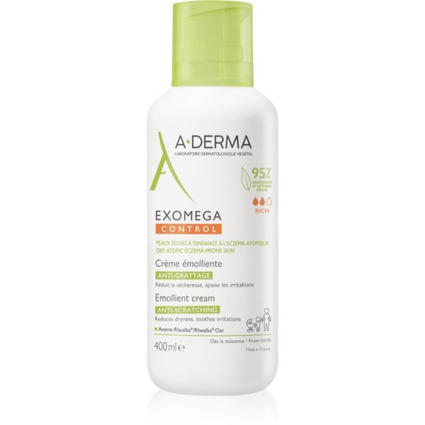 A-Derma A-Derma Exomega Control крем за тяло за много суха чуствителна и атопична кожа 400 мл.