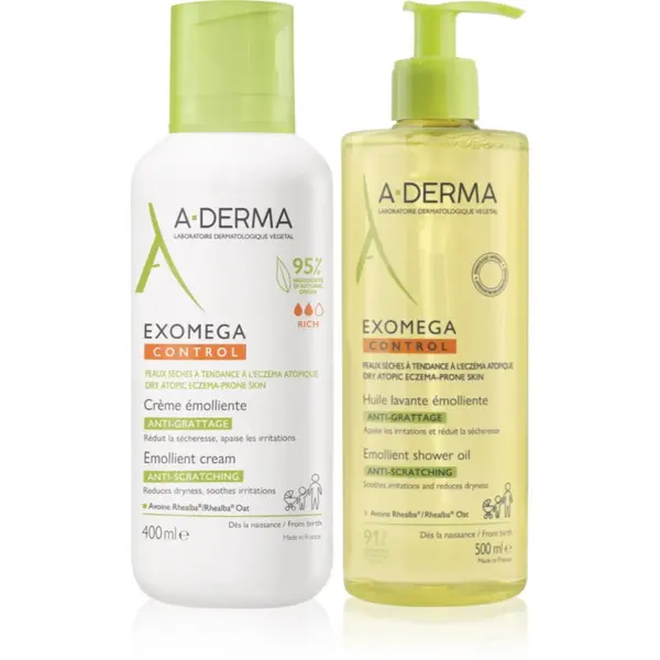 A-Derma A-Derma Exomega комплект за суха атопична кожа