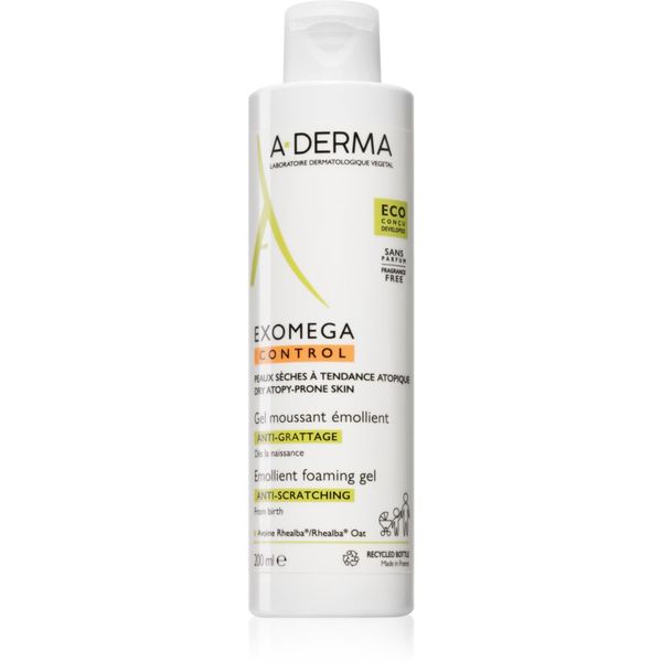 A-Derma A-Derma Exomega омекотяващ миещ гел за суха атопична кожа 200 мл.