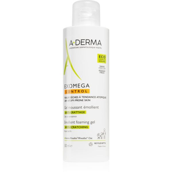 A-Derma A-Derma Exomega омекотяващ миещ гел за суха атопична кожа 500 мл.