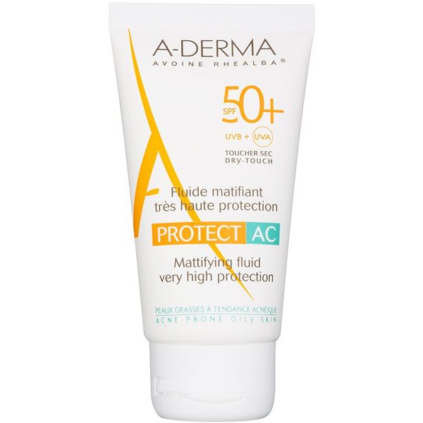 A-Derma A-Derma Protect AC матиращ флуид SPF 50+ 40 мл.