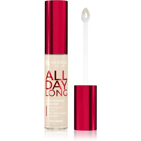 AA Wings of Color AA Wings of Color All Day Long Long Lasting Concealer течен коректор цвят 500 Ivory 6.2 гр.