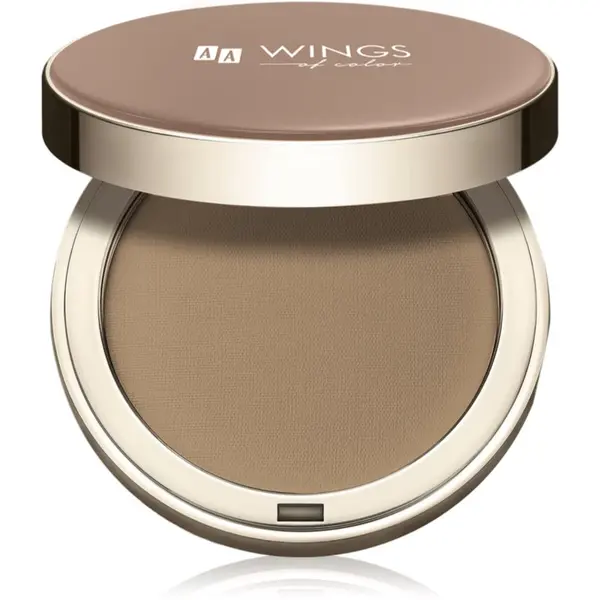AA Wings of Color AA Wings of Color Satin Bronzer бронзант с матиращ ефект цвят 02 Natural Bronze 8 гр.