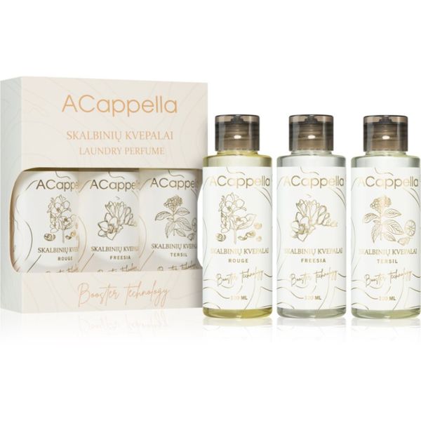 ACappella ACappella Laundry Parfume aроматизатор за гардероб 3x100 мл.