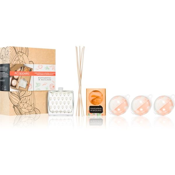 ACappella ACappella Mandarin and Basil подаръчен комплект