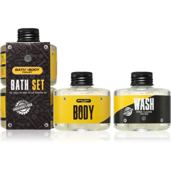 Accentra Accentra BATH and BODY TOOLKIT подаръчен комплект за мъже