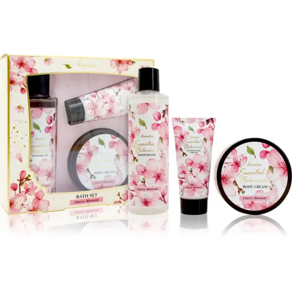 Accentra Accentra Essential Botanicals Bath Set подаръчен комплект за вана 3 бр.