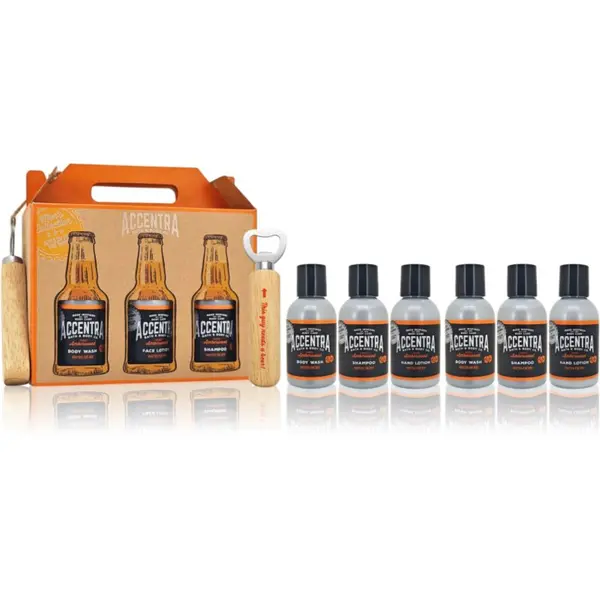 Accentra Accentra Men's Collection подаръчен комплект за мъже аромати Amberwood