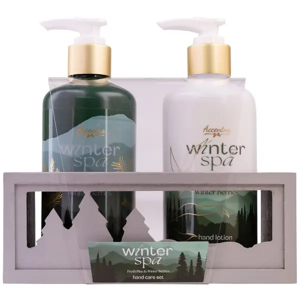 Accentra Accentra Winter Spa подаръчен комплект за ръце аромати Fresh Pine & Winter Berries