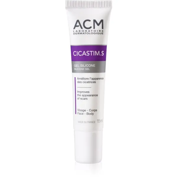 ACM ACM Cicastim S Silicone Gel възстановителна грижа за лечение на рани 15 мл.