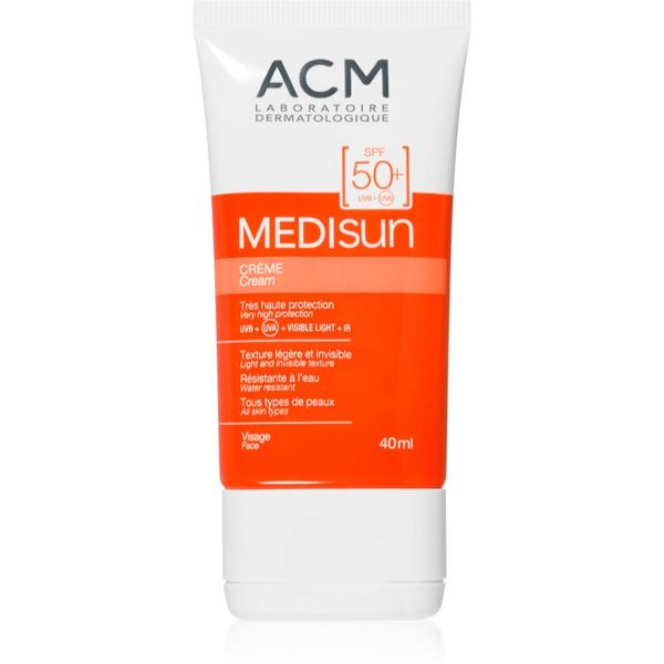ACM ACM Medisun водоустойчив крем за лице за изкуствен тен SPF 50+ 40 мл.