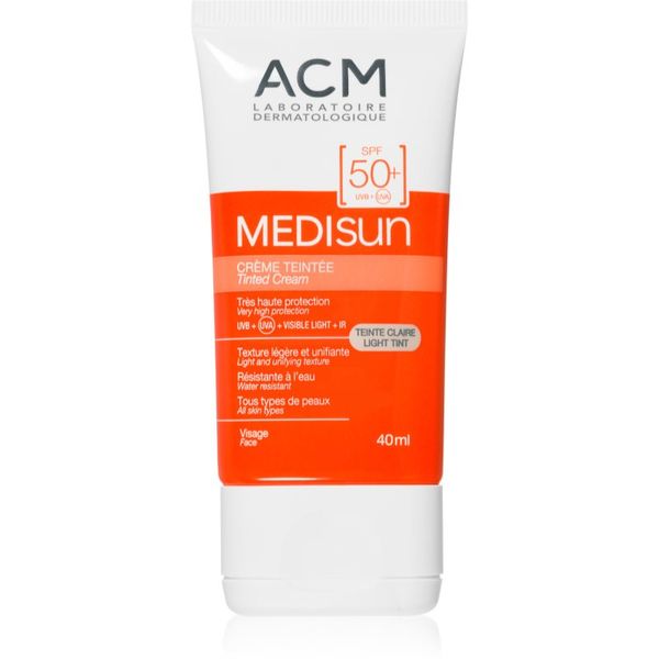 ACM ACM Medisun защитен крем SPF 50+ цвят Light 40 мл.