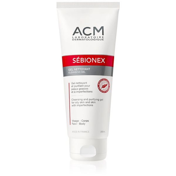 ACM ACM Sébionex почистващ гел  за мазна и проблемна кожа 200 мл.