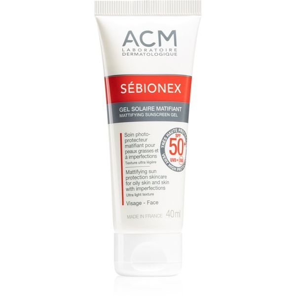 ACM ACM Sébionex SPF 50+ матиращ гел за лице 40 мл.