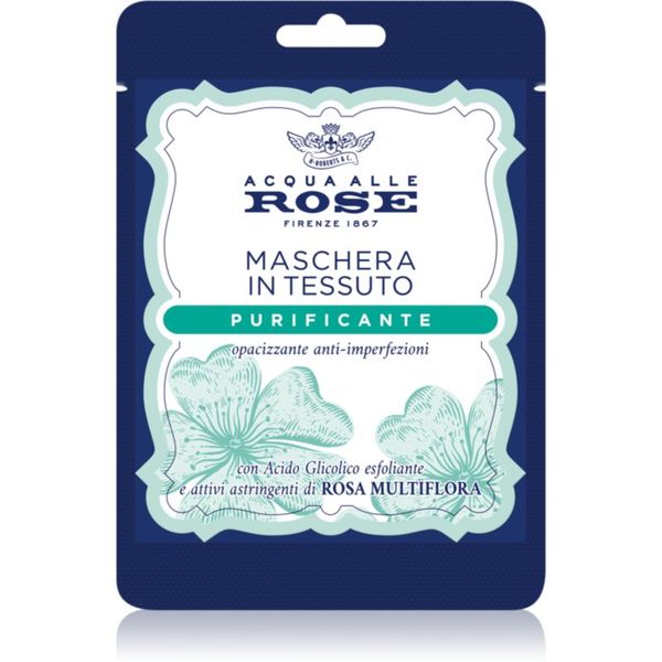 Acqua Alle Rose Acqua Alle Rose Purificante платнена маска за проблемна кожа 1 бр.