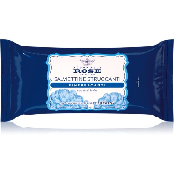 Acqua Alle Rose Acqua Alle Rose Rinfrescante освежаващи мокри кърпички 7 бр.