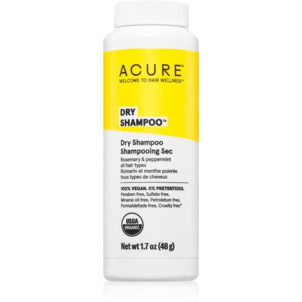 ACURE ACURE Dry Shampoo сух шампоан за всички видове коса 48 гр.