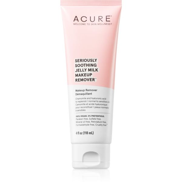 ACURE ACURE Seriously Soothing Jelly Milk лосион за почистване на фон дьо тен 118 мл.