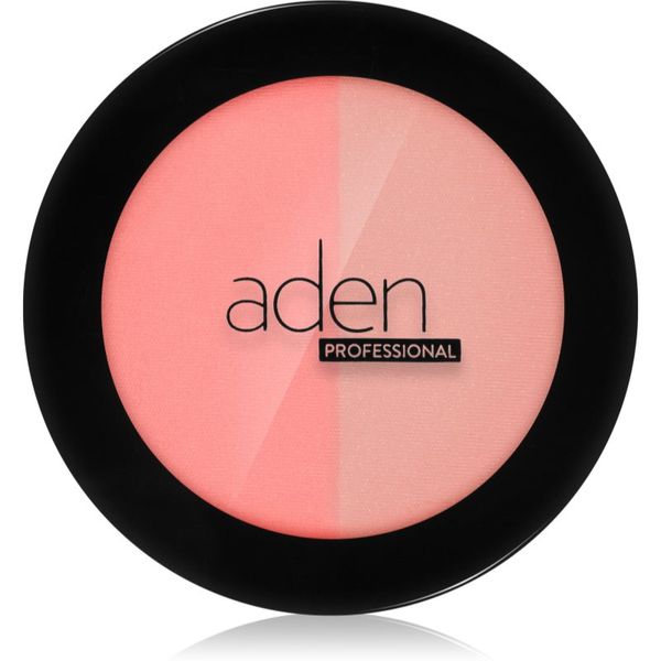 Aden Cosmetics Aden Cosmetics Matt & Glow Blush Duo освежаващ руж цвят 01 19 гр.