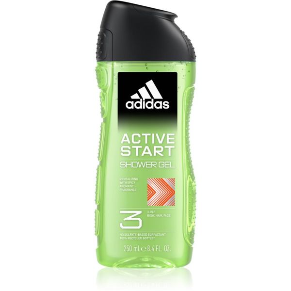 Adidas Adidas 3 Active Start душ гел за мъже 250 мл.