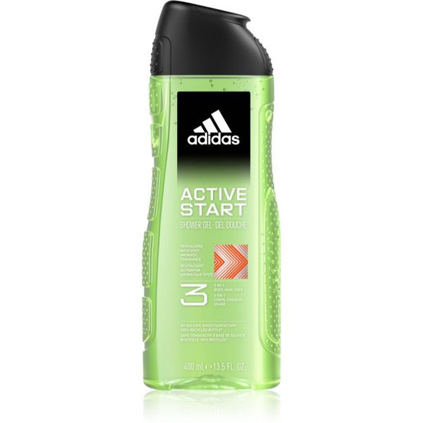 Adidas Adidas 3 Active Start душ гел за мъже 400 мл.